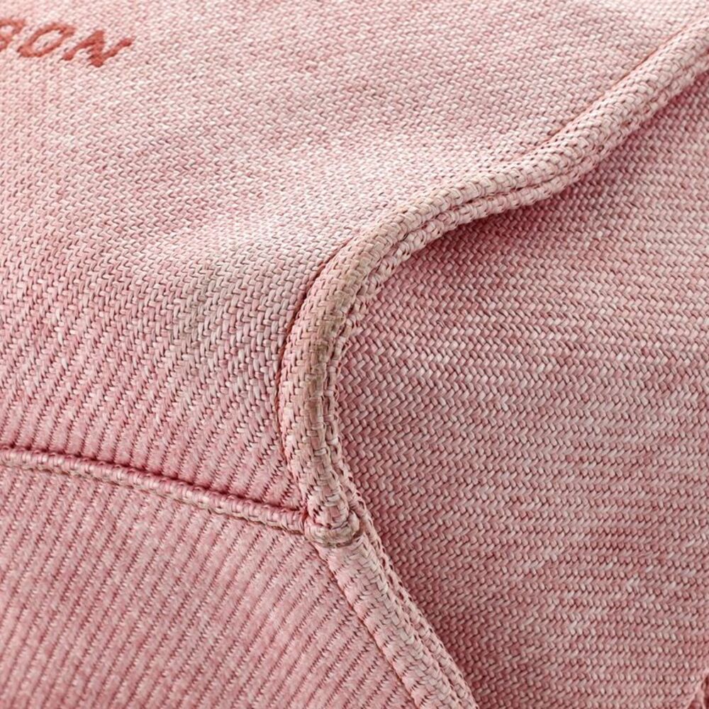 Chanel Deauville Tote Raffia Medium Pink - Picture 6 of 10